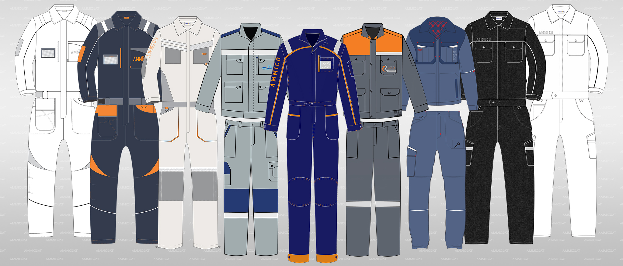 طراحی اختصاصی پوشاک صنعتی - ammicoat طراحی اختصاصی پوشاک صنعتی - ammicoat