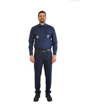 شلوار سرمه ای - فاستونی